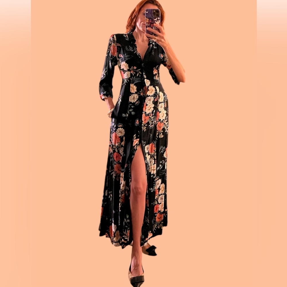 Zara - Floral Maxi Dress - new with tags